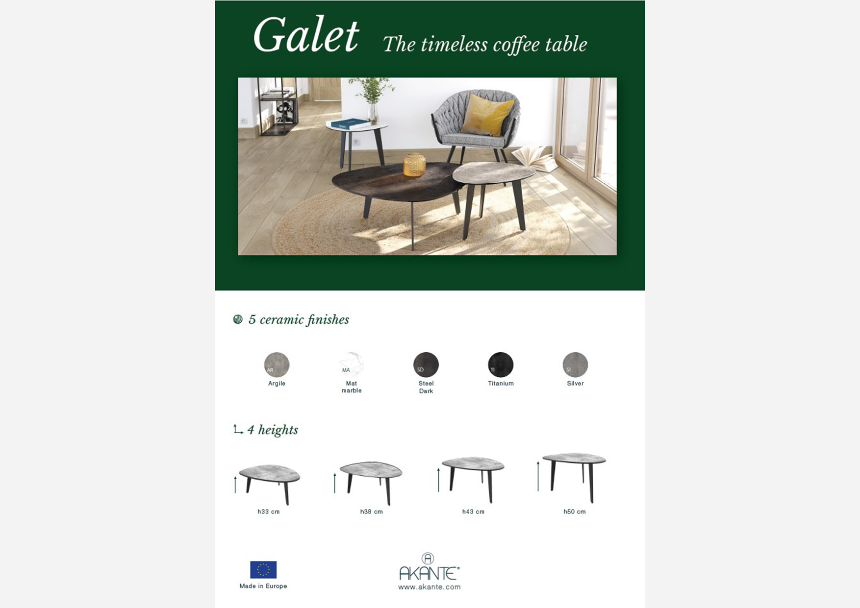 FLYER GALET UK MARKET